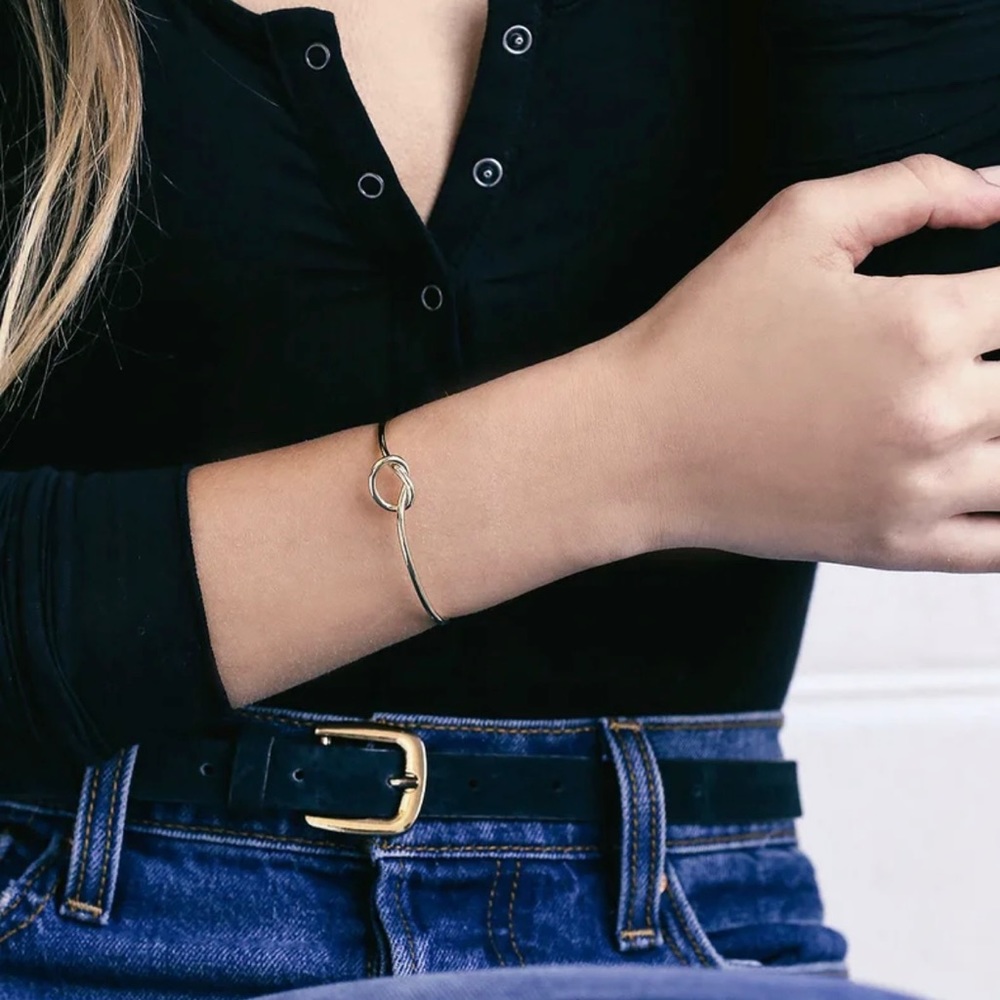 🍒3/$30 New Lulus Open Knot Bracelet - Picture 5 of 7
